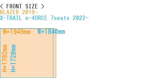 #BLAZER 2018- + X-TRAIL e-4ORCE 7seats 2022-